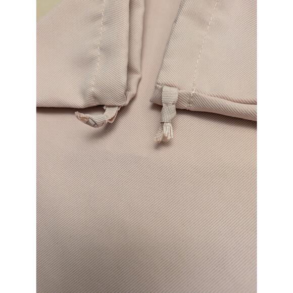 Stuart Weitzman Drawstring Dust Bag Cover Canvas Shoes Purses 14" x 15.5" Blush - Picture 3 of 4